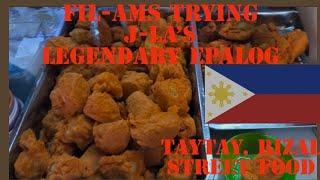 Fil-Ams trying out Legendary J-La's Epalog in Taytay, Rizal!!! Is it Good???