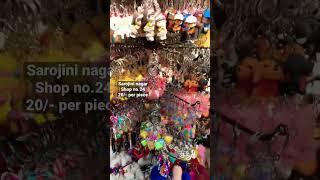 Sarojini nagar market | stylish key ring collection #shorts #sarojininagar #viral #viralshorts