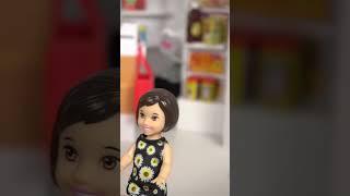 Barbie Doll Toddler Gets Lost in Supermarket