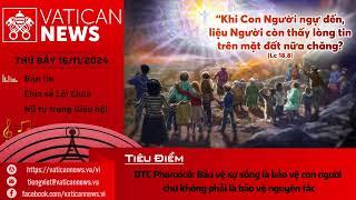 Radio thứ Bảy 16/11/2024 - Vatican News Tiếng Việt