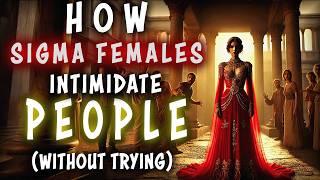 5 Powerful Ways Sigma Females Unintentionally Intimidate People!