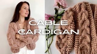 Beginners Friendly | Knit Exceptional Chunky Cardigan in a Weekend 