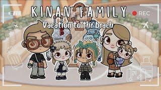 KINAN FAMILY | VACATION TO THE BEACH | AVATAR WORLD ROLEPLAY #avatarworld #roleplay