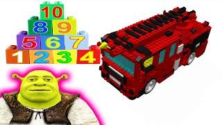 Nummern Lernen Kinder Lego Feuerwehrauto Videos Shrek Lkw