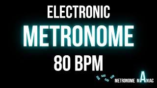 Metronome 80 BPM -  Electronic beep