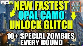 BO6 ZOMBIE GLITCH: NEW FAST OPAL CAMO UNLOCK GLITCH BO6 10+ SPECIAL ZOMBIES EACH ROUND BO6 GLITCH