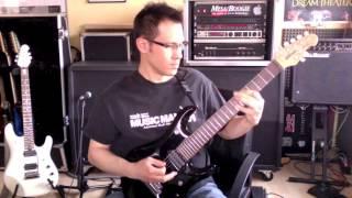 Daniel Fries (Affector) Ernie Ball MusicMan 7 String JP