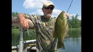 Where & How to Catch Fast Moving River Smallmouth