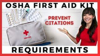 OSHA First Aid Kit Requirements | By Ally Safety