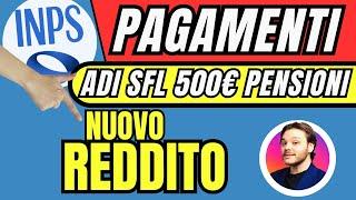 Ultim’ora INPSADI SFLNUOVO REDDITO500€+ PENSIONI