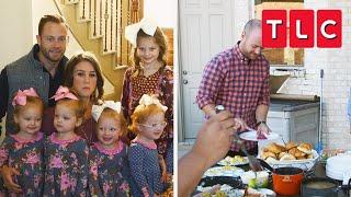 Thanksgiving With the Quints Through the Years! | OutDaughtered | TLC