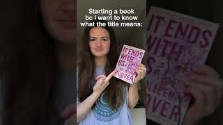 When the title doesn't make sense #shorts #booktok #booktube #tiktok #books #colleenhoover