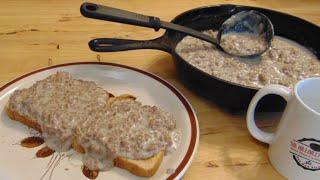 S O S - Hamburger Gravy - Feed 12 People With 1lb. Ground Beef - The Hillbilly Kitchen