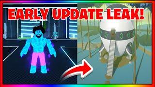 ROBLOX GYM LEAGUE: BRAND NEW EARLY ACCESS UPDATE LEAK!