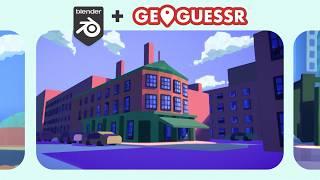 Sketching geoguessr locations in 3d
