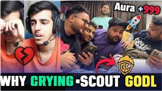 Goldy Da on S8UL New Partner   Ronak Live Crying  Scout on Play w GODL  Adii Emotional 