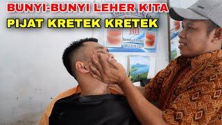 PIJAT BADAI KRETEK‼️INI BARU PIJAT KRETEK‼️SEMUANYA BUNYI‼️LEHER HAMPIR LEPAS‼️MASSAGE‼️