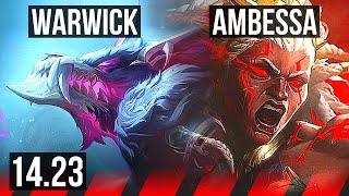 WARWICK vs AMBESSA (TOP) | KR Master | 14.23