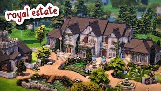 Royal Family Estate  || The Sims 4 Speed Build