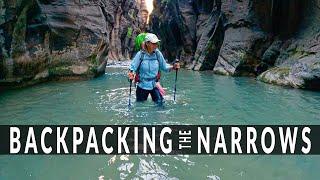 The Zion Narrows - Backpacking Top Down