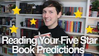 Reading Your Five Star Book Predictions! ⭐⭐⭐⭐⭐