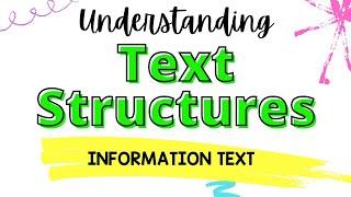 Text Structure Mini Lesson