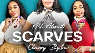 6 CLASSY & ELEGANT Ways How To Style A Scarf In 2025