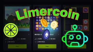 Limercoin Auto Playing Bot