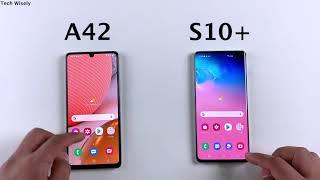 SAMSUNG A42 5G vs S10 Plus Speed Test + Ram Management