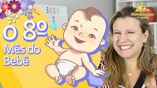 8º MÊS DO BEBÊ | Desenvolvimento do Bebê de 7 Meses | Vacinas, O que se espera, Dicas a Papo de Mãe