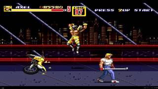 Streets of rage 2 full playthrough solo