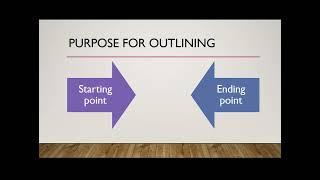 Outlining Tutorial