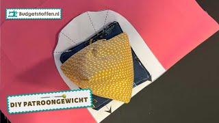 DIY patroongewichtjes | Budgetstoffen.nl