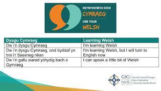 Geirfa Cyfarfodydd / Vocabulary for Meetings - DYSGU CYMRAEG / LEARNING WELSH