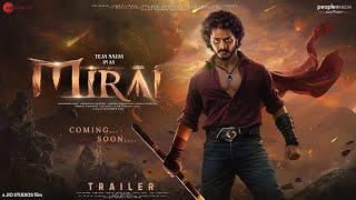 Teja Sajja's Mirai Official Release Trailer | Ritika Nayak | Manoj Manchu | Karthik Gattamneni