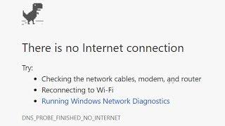 How To Fix There is no Internet connection on chrome