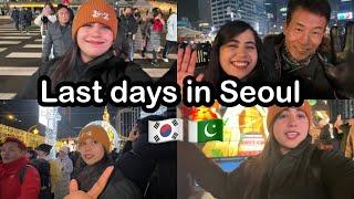 LAST DAYS IN SEOUL | Pakistani girl in Korea | Vlog