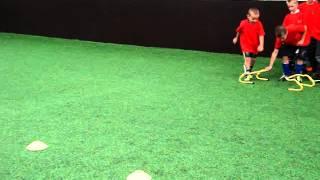 Football training by David Sullivan of Stockport Football Academy Football training - Video 6