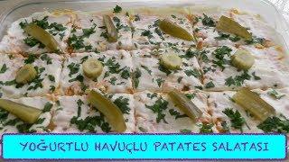 Yoğurtlu Havuçlu Patates Salatası Tarifi/Patates Salatası Nasıl Yapılır