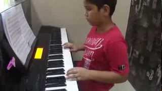 THE ENTERTAINER,(A PIANO MELODY BY VARNAYU ATTREE IN DIGITAL PIANO)