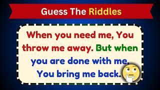 Only Genius Can Solve These Riddles #riddles #quiz #puzzle #riddlesinenglishwithanswers