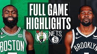 波士頓對籃網 NBA全場比賽精彩高光花絮 2022年12月4日 CELTICS at NETS NBA FULL GAME HIGHLIGHTS 12, 4, 2022