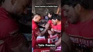 Rahul Panicker vs Sachin Goyal | 2023| Table Practice