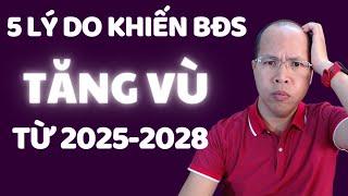 5 Lý do BĐS tăng sốc 2025 - 2028. Người môi giới nhà đất. Môi giới bất động sản