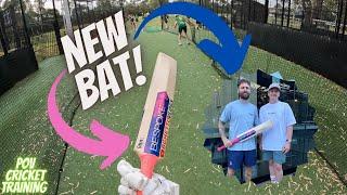 I WON A Brand New Cricket Bat! *Bat Test & Review*