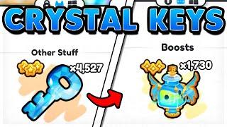 The CRYSTAL CHEST Gives MAX POTIONS And ITS INSANE In PETS GO!