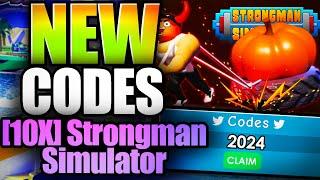 [10X] Strongman Simulator CODES - ROBLOX 2024