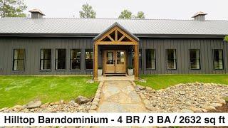 Luxury Barndominium - 4 BR / 3 BA / 2632 sq ft - Hilltop Barndominium