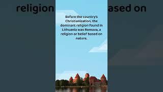 Lithuania explained in 60 seconds!  #europe #geography #cards #game #kickstarter #learn