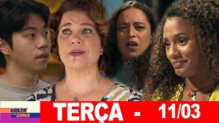 VOLTA POR CIMA | Capitulo de hoje | Terça - Feira (11/03/2025) | RESUMÃO